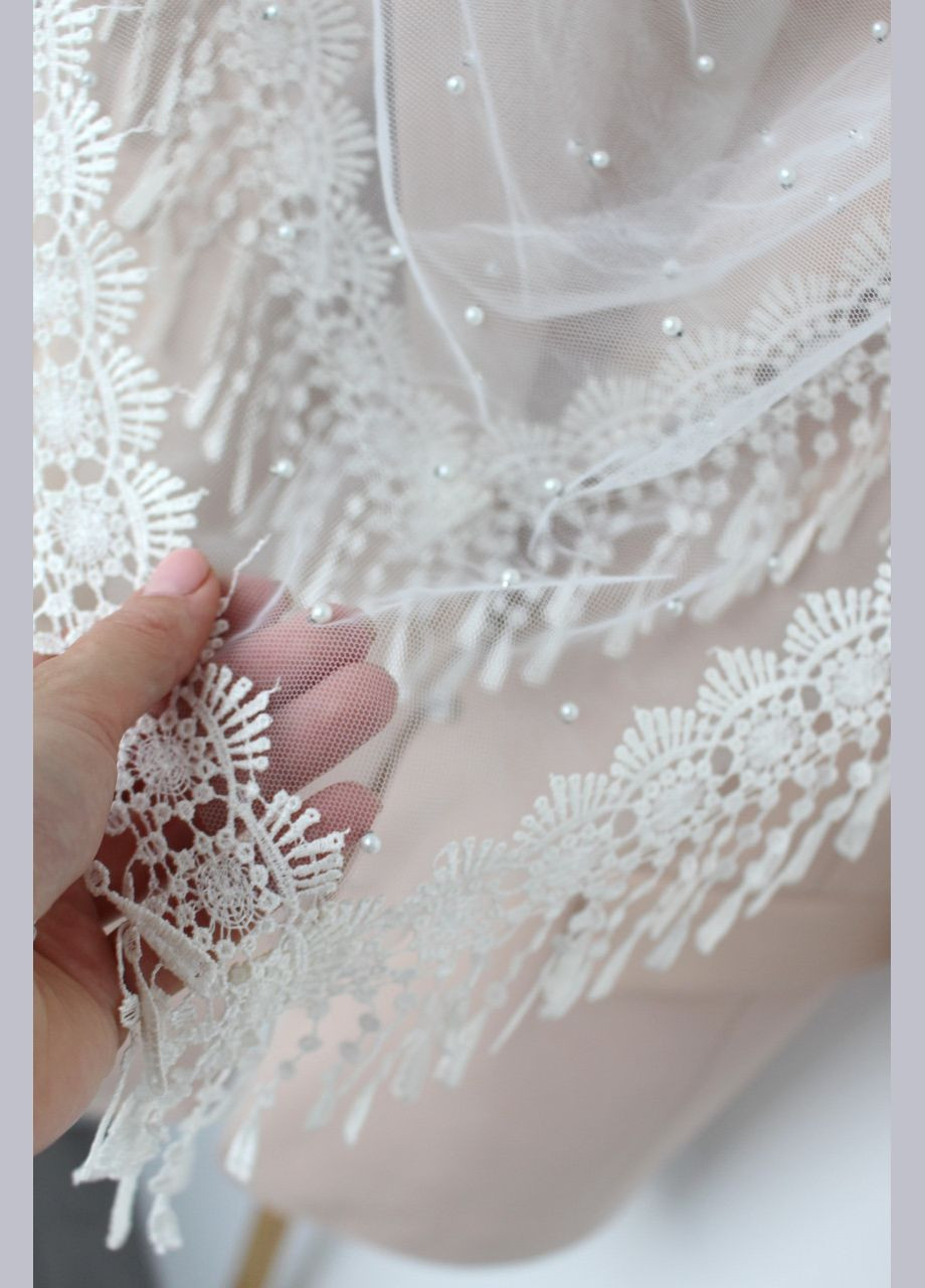 Хустка айворі ажурна 235002 Husta (322502403)