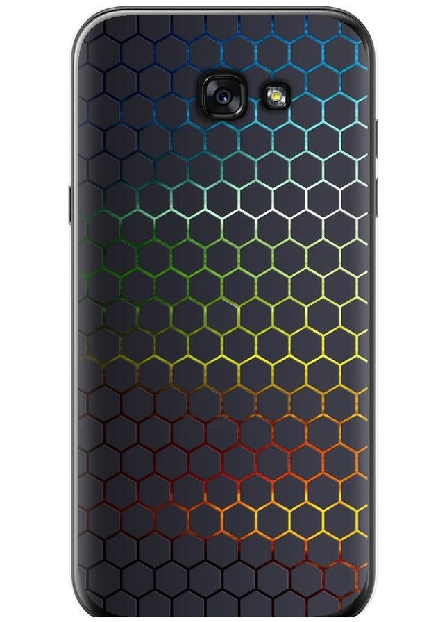 2D пластиковый чехол 'Переливающиеся соты' для Samsung Galaxy A7 (2017) Endorphone Samsung Galaxy A7 (2017) (332210464)