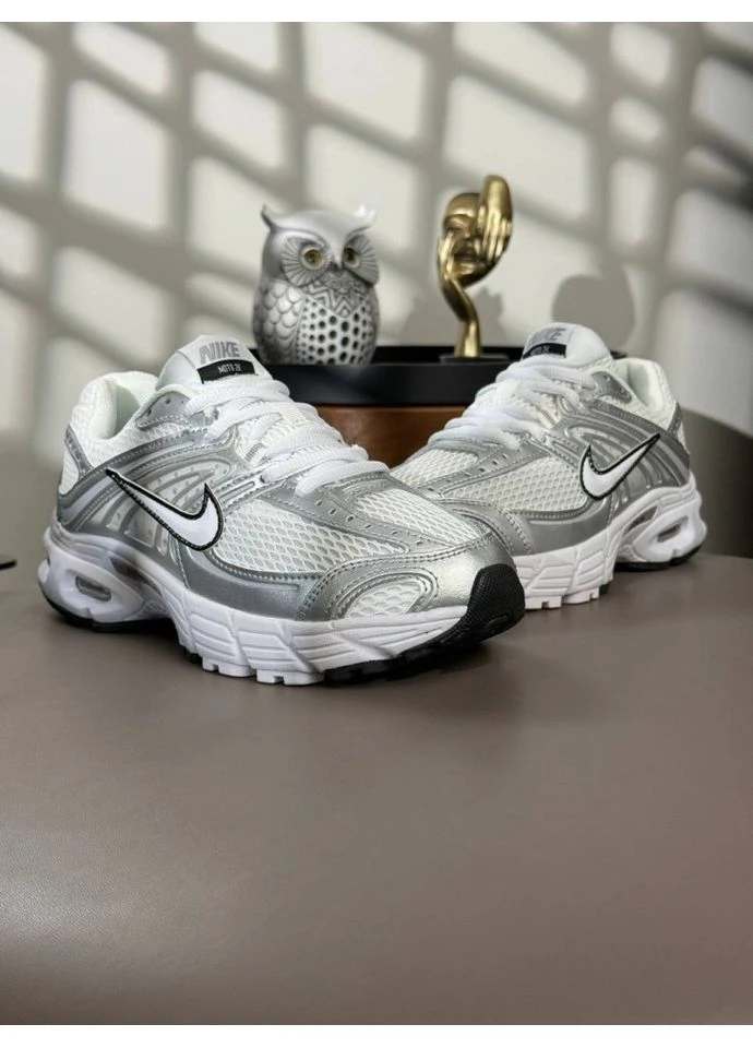 Кроссовки White Silver No Brand Air Max Moto 2K белые (395544872)