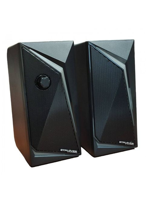 Комп'ютерні Bluetooth колонки акустика 2.0 USB Gtplayer GT-Spker 2 з RGB-підсвіткою No Brand (323486590)