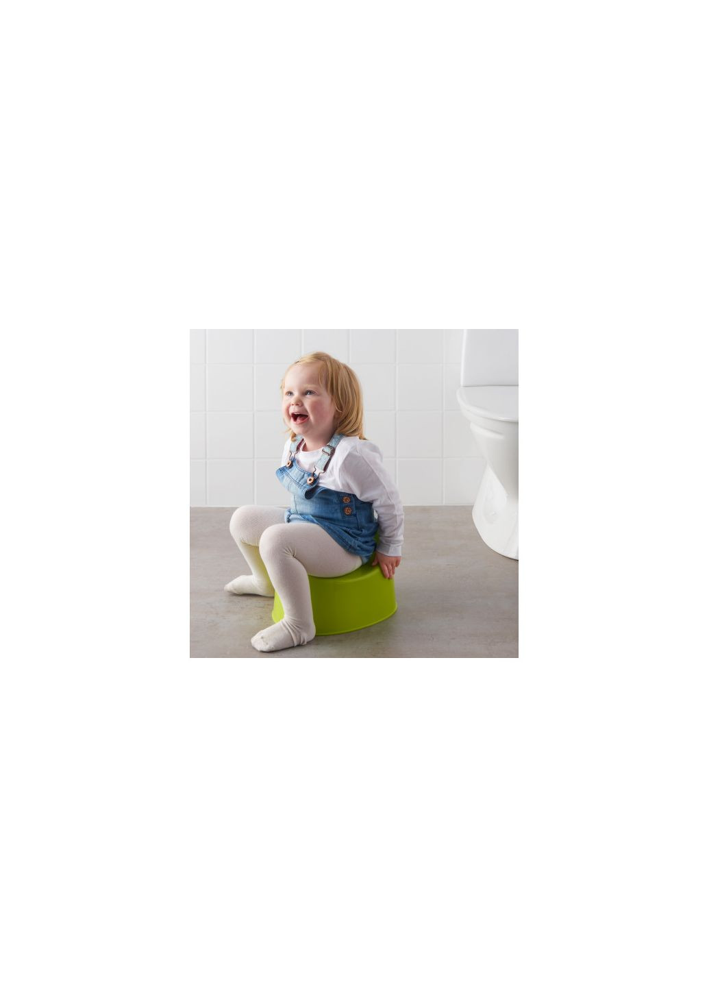 Горшок детский зеленый IKEA (277964873)