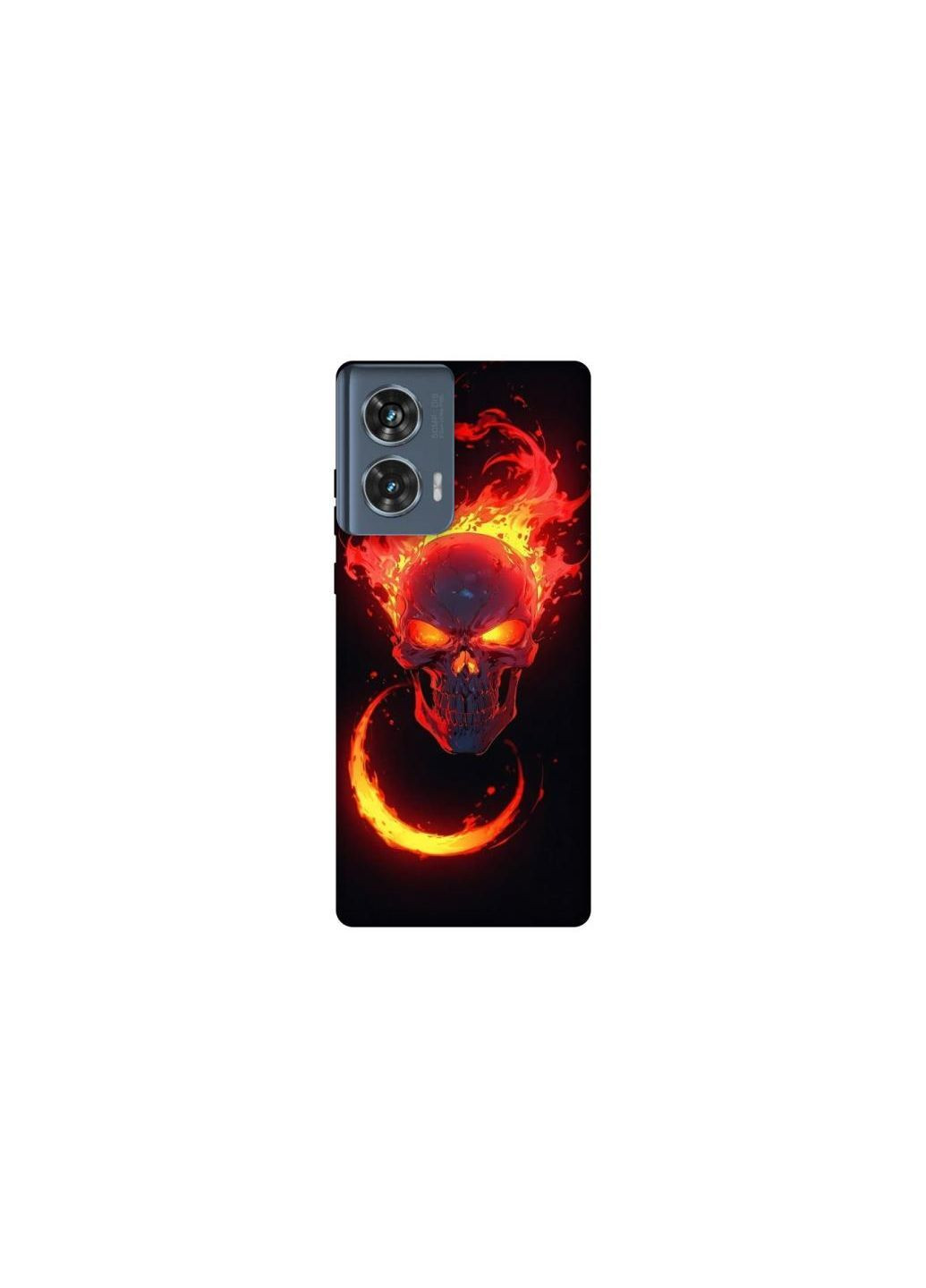 Чохол на Motorola Edge 50 Blood Skull Frontalka (365834379)