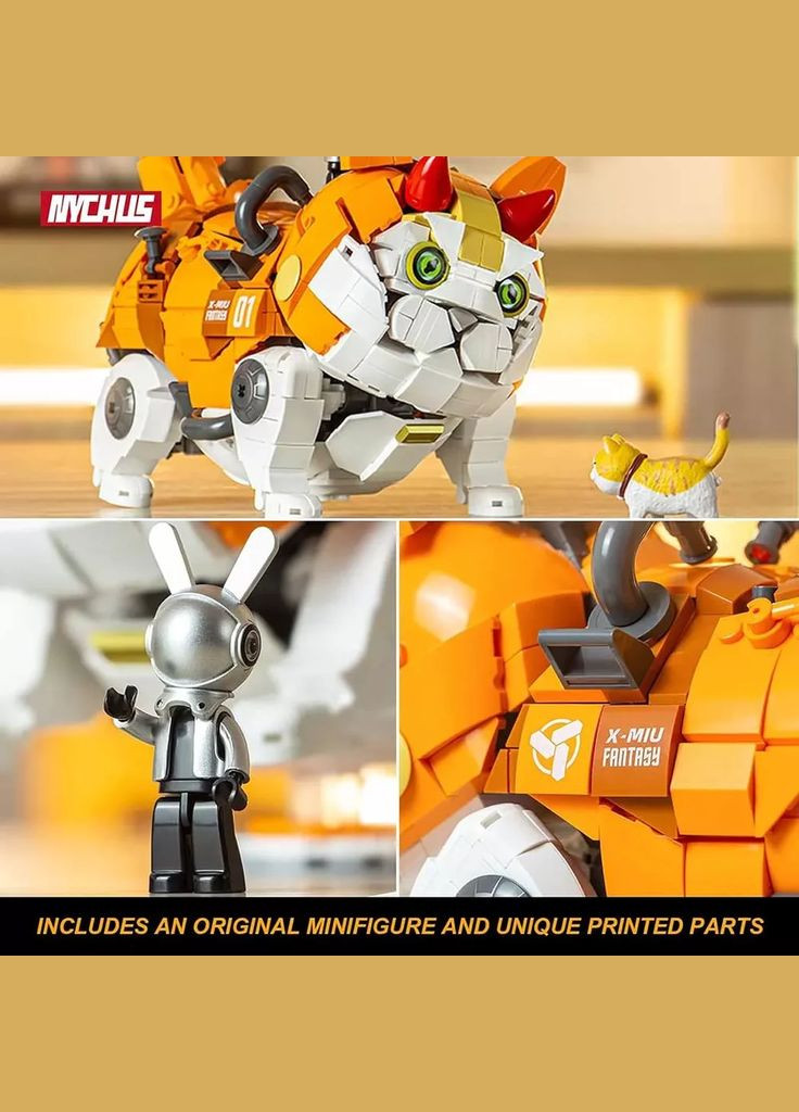 Конструктор Pleyerid Кіт помаранчевий (M38-P8018) Sluban (346998875)