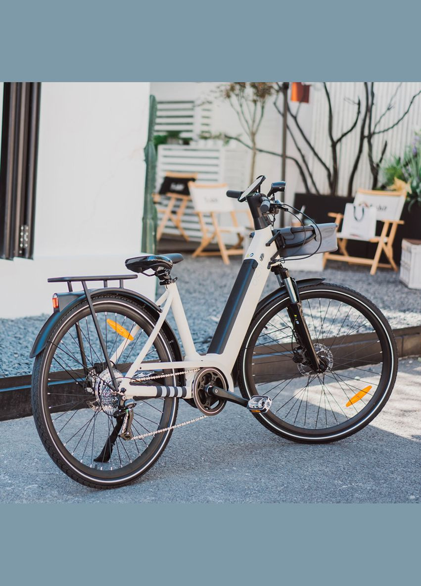 Электровелосипед -28", 250(500)W, 14.4Ah, 100km, 25km\h, NFC, App, Beige OKAI EB10 (325683763)