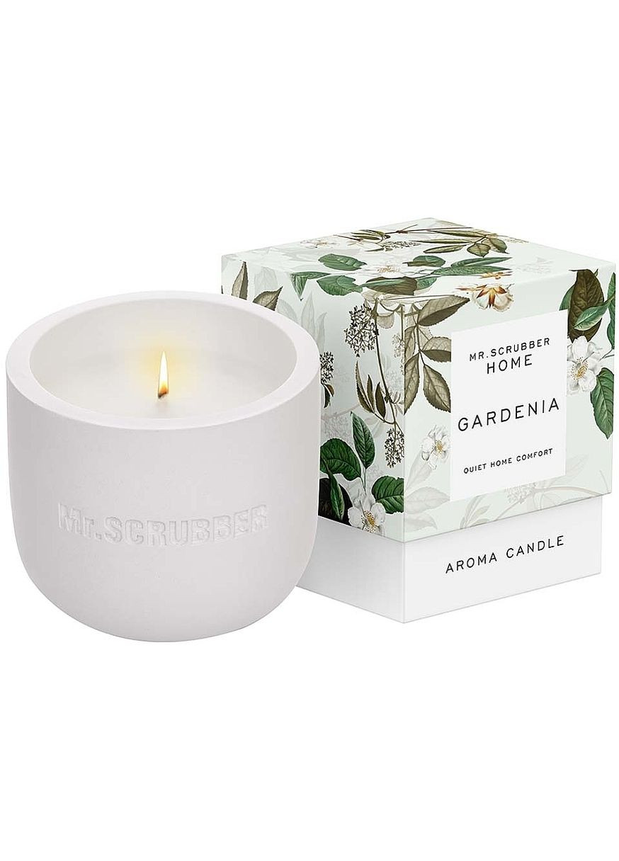 Ароматична свічка Gardenia 225ml (955606-31099664) Mr. Scrubber (368612261)