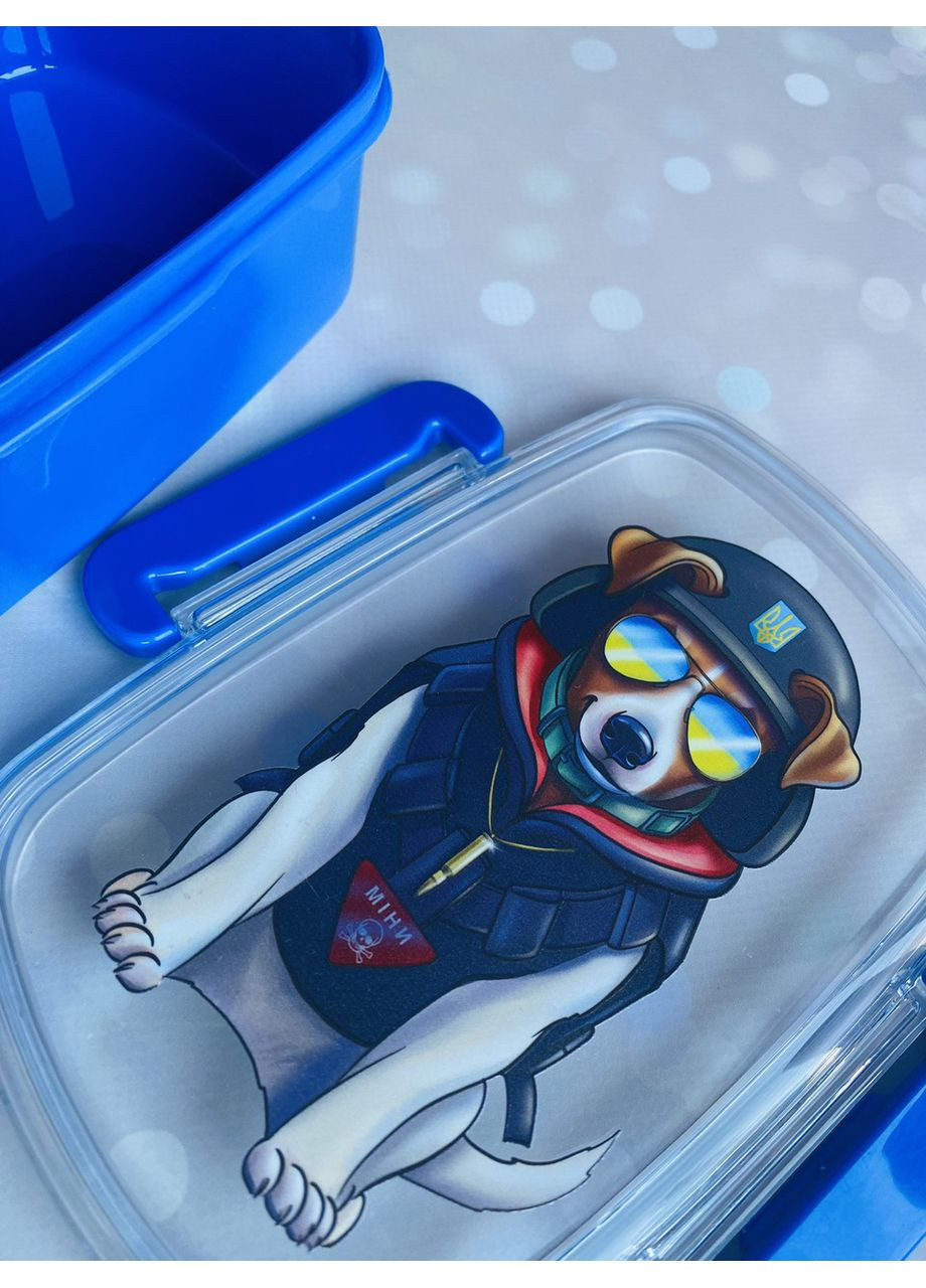 Ланч бокс дитячий синій 800 мл (дизайн 41) Creative (360657491)