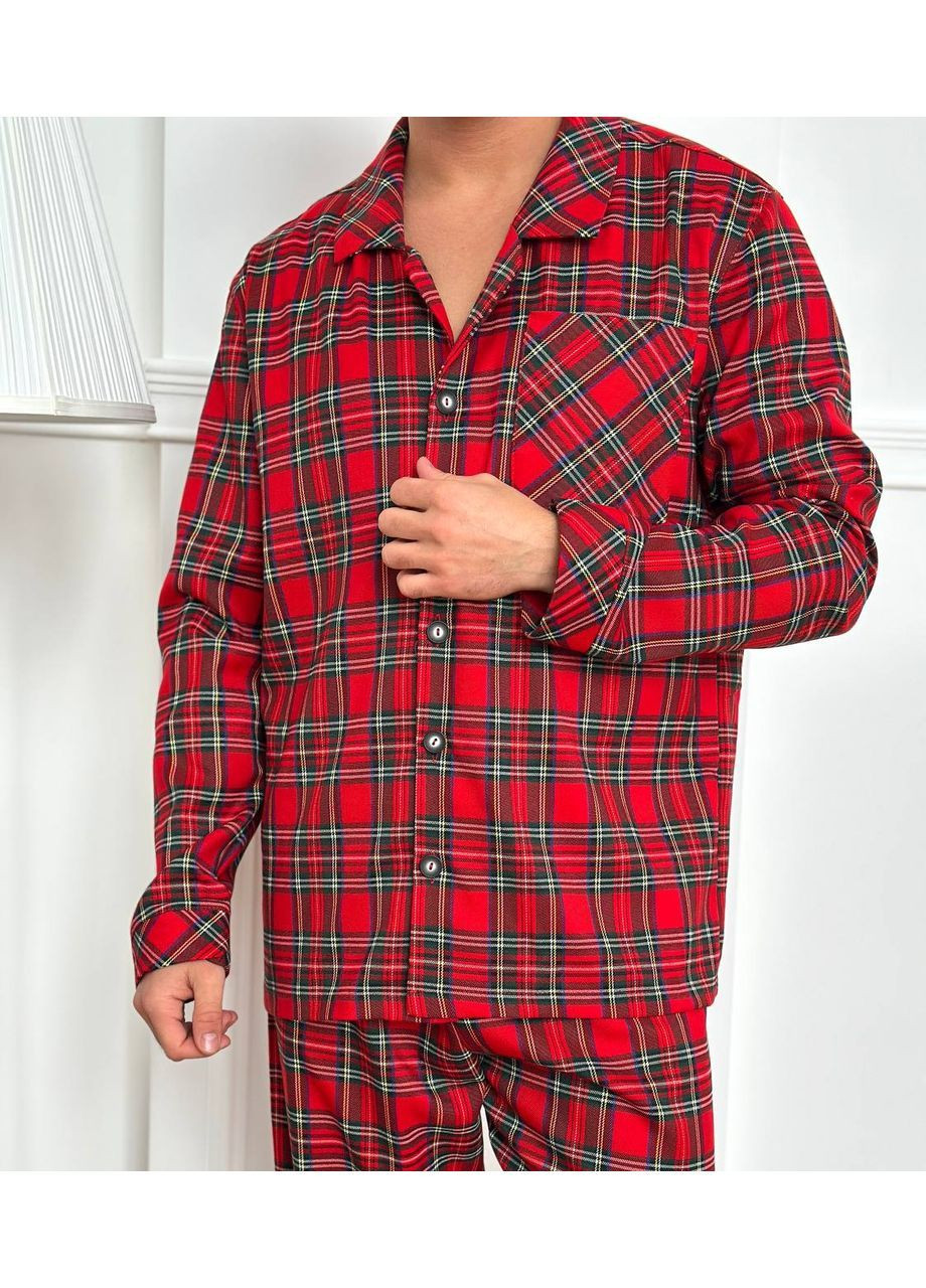 Піжама чоловіча домашній костюм No Brand (363256593)