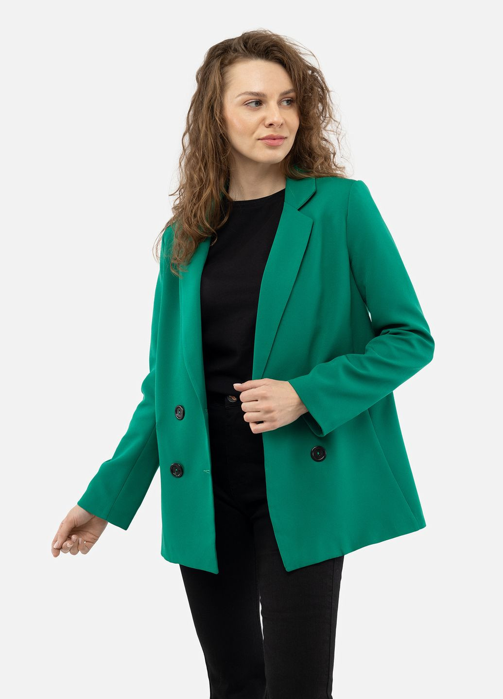 Зеленый женский женский жакет цвет зеленый цб-00229321 Yes Style - демисезонный