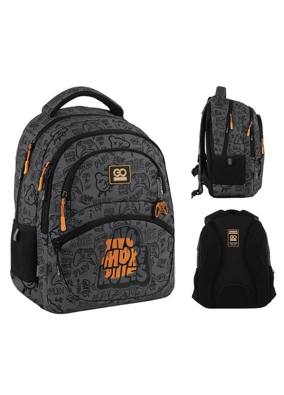 Школьный рюкзак Education 175M-5 No More Rules 17л (GO25-175M-5) GoPack (335406339)
