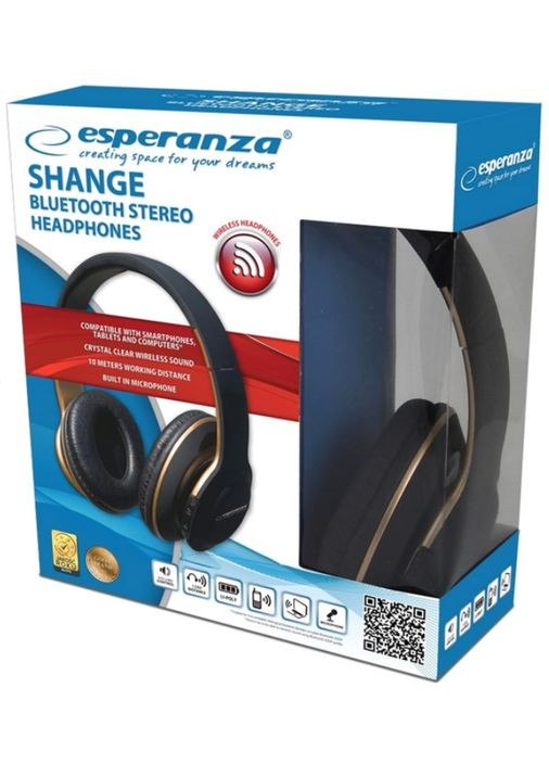 Беспроводные наушники Shange EH220 Black Esperanza (332626172)