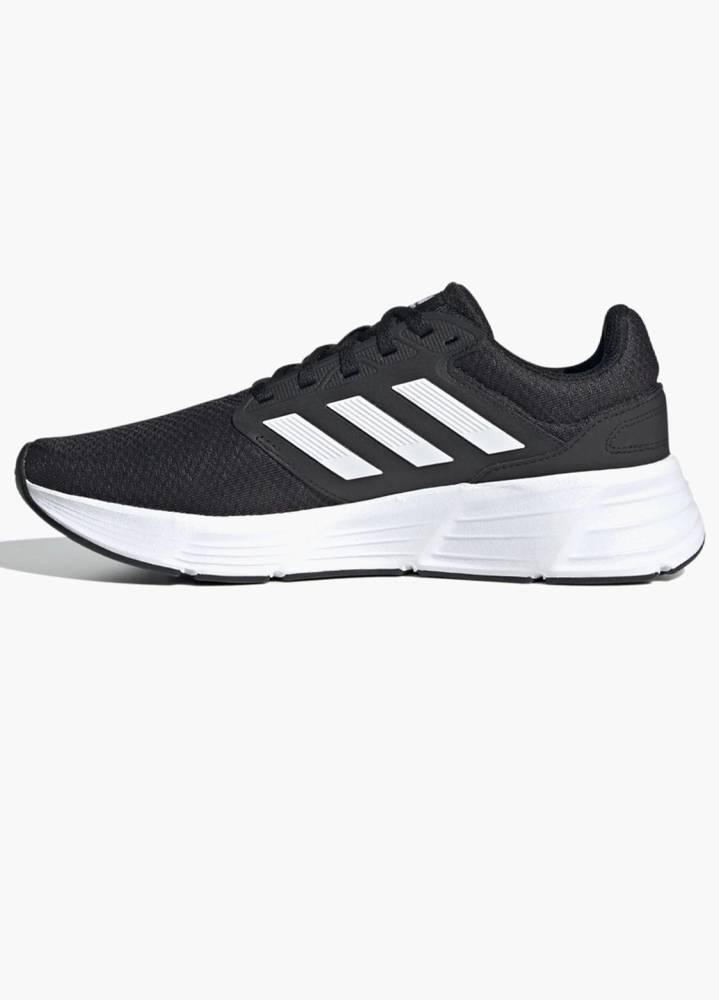 Чорні Осінні кросівки чоловічі galaxy 6 shoes black gw3848 adidas