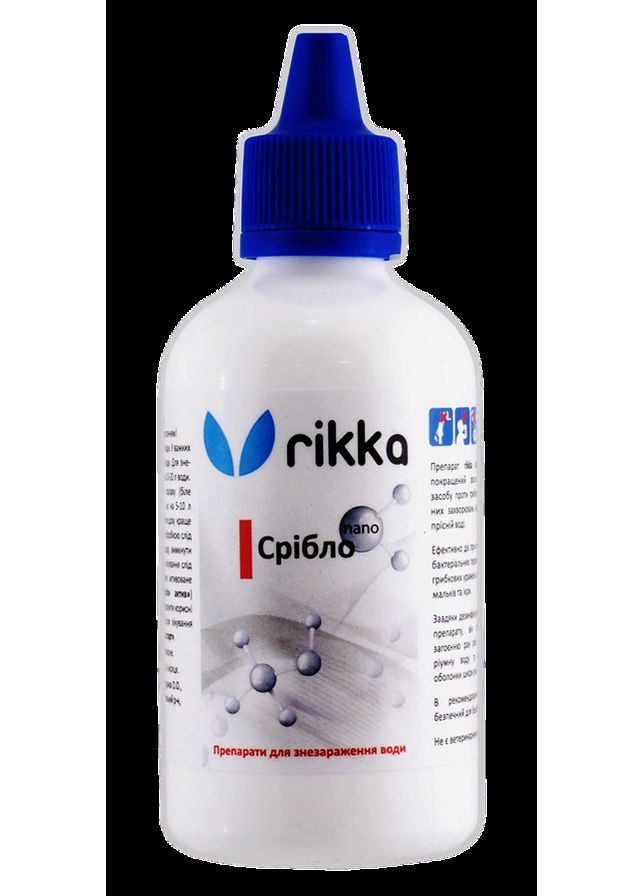 Серебро nano 100 мл против грибковых и бактериальных заболеваний Rikka (292258897)