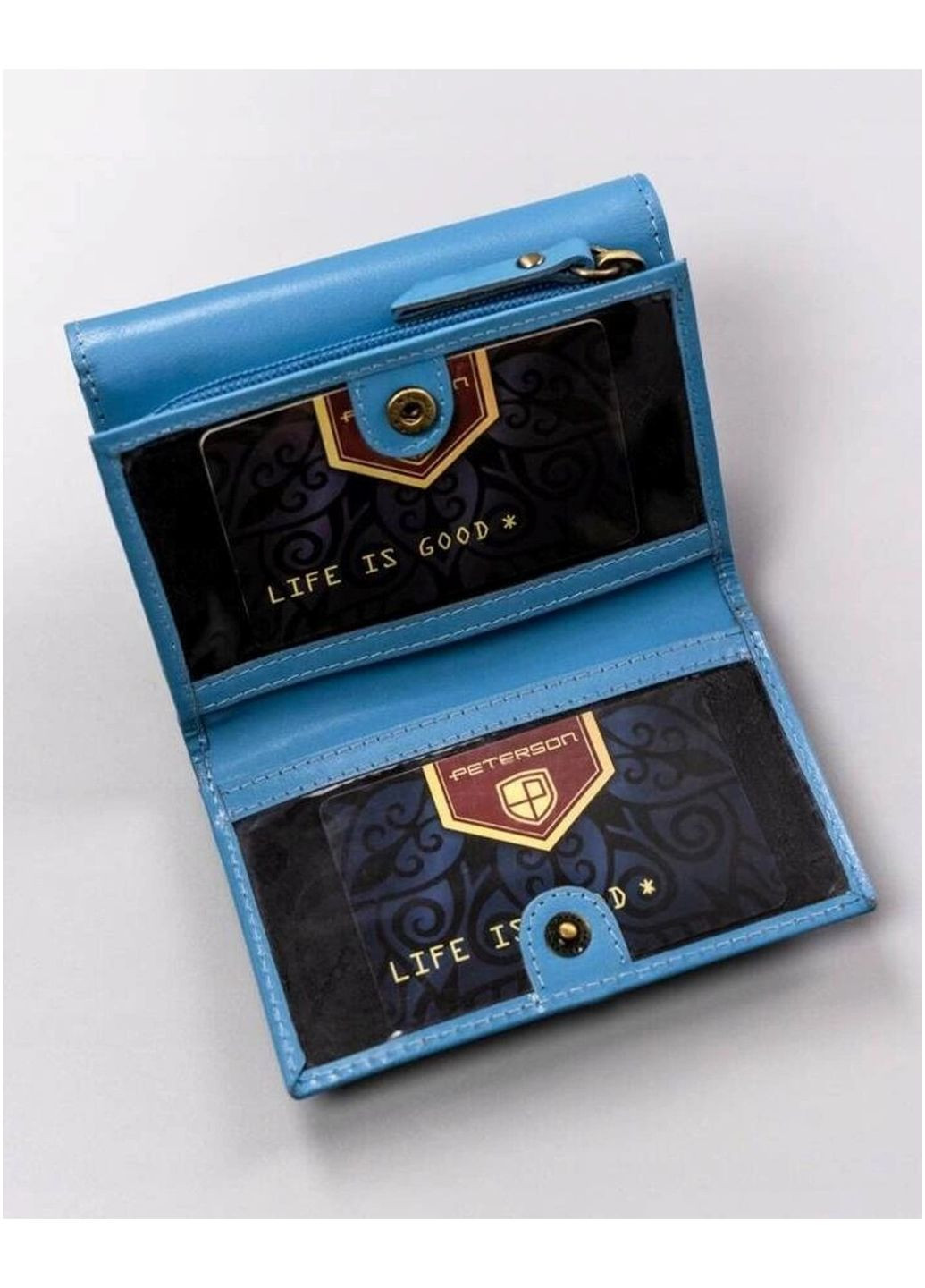 Жіночий шкіряний гаманець Peterson (292145566)