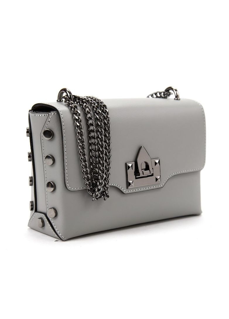 Жіноча шкіряна сумка з ланцюжком Italy RoyalBag F-IT-9812 (283295467)
