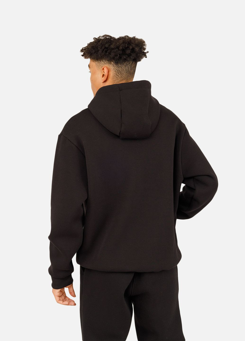 Чоловічий худі колір чорний CB-00254616 Yuki (309016067)