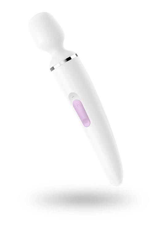 T360096 вібромасажер-мікрофон WAND-ER WOMEN WHITE Satisfyer (303893946)