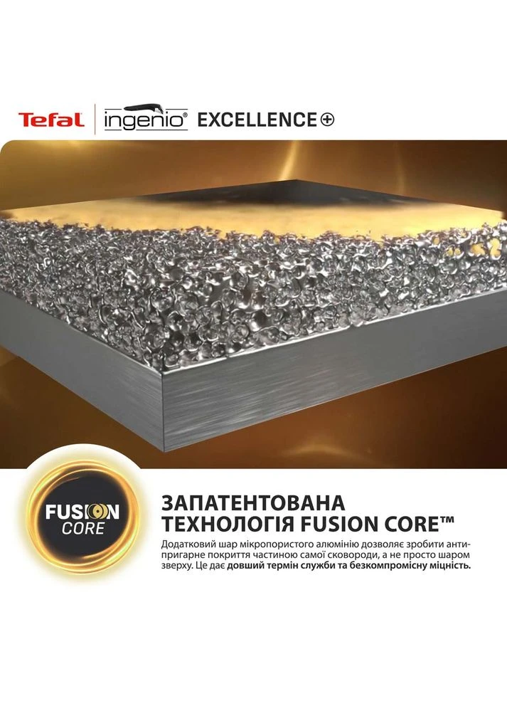 Набір сковорідок Ingenio Exсellence+ 22+26 см 3 ін (P0009653) Tefal (384532866)