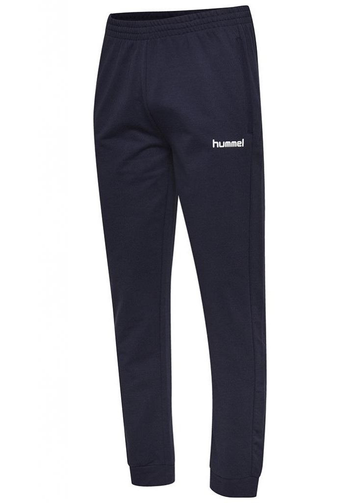 Темно-синие спортивные демисезонные брюки Hummel