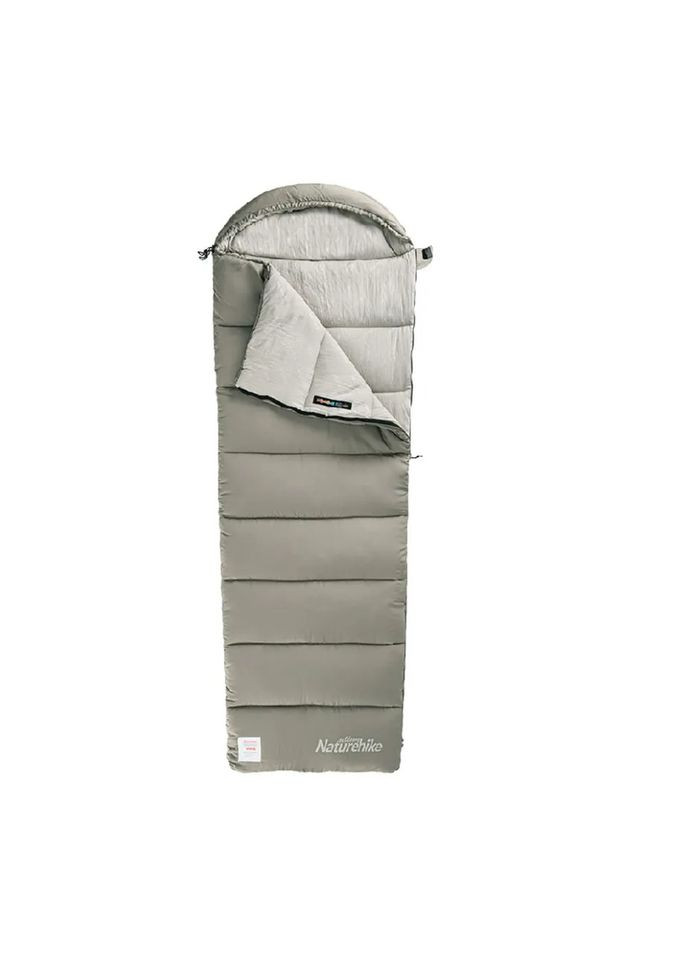 Спальный мешок с капюшоном с обычным мешком для хранения M300 CNK2350WS023, зеленый, левый Naturehike (353503851)