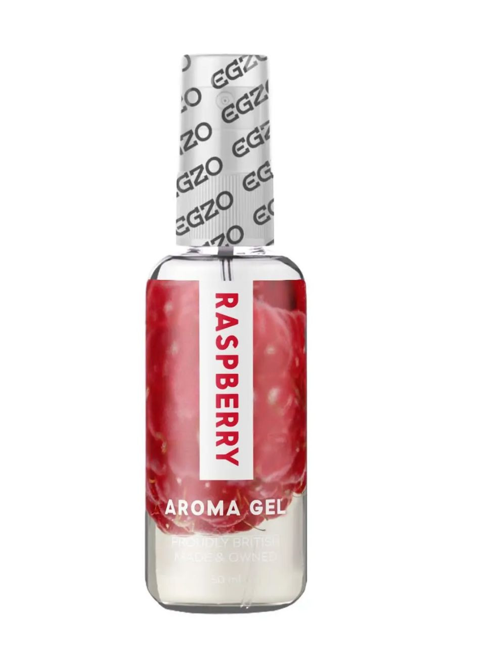 Оральний гель-лубрикант зі смаком малини AROMA GEL — Raspberry, 50 мл. Egzo (293246231)