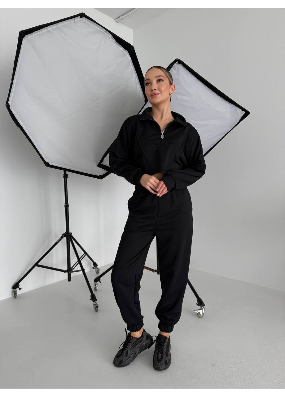 Костюм з укороченою кофтою та брюками Україна (352267540)