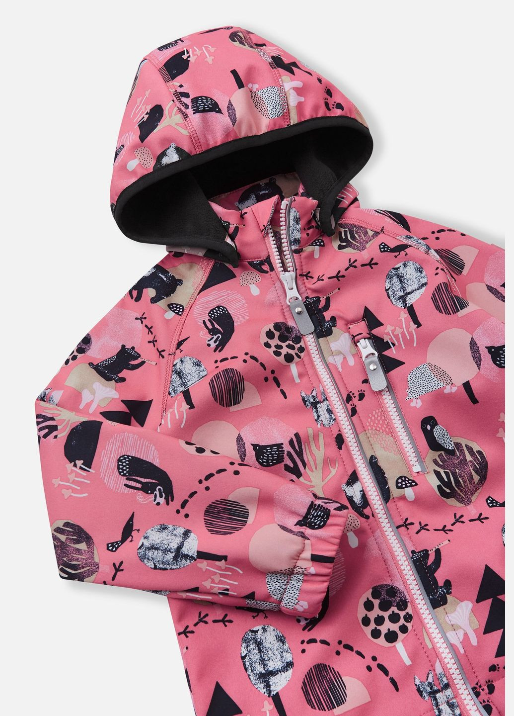 Коралова демісезонна куртка softshell Reima VANTTI