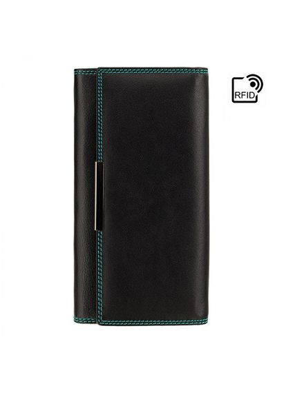 Кошелек женский кожаный черного цвета Visconti (336377526)