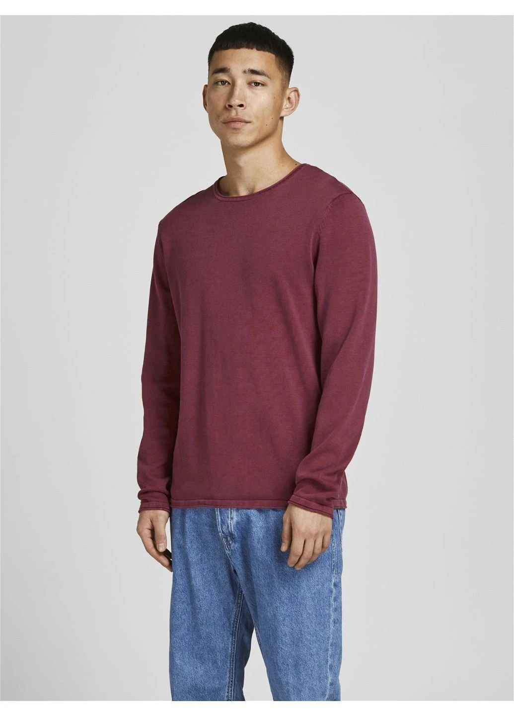 Бордовий джемпер демісезон,бордовий,jack&jones Jack & Jones