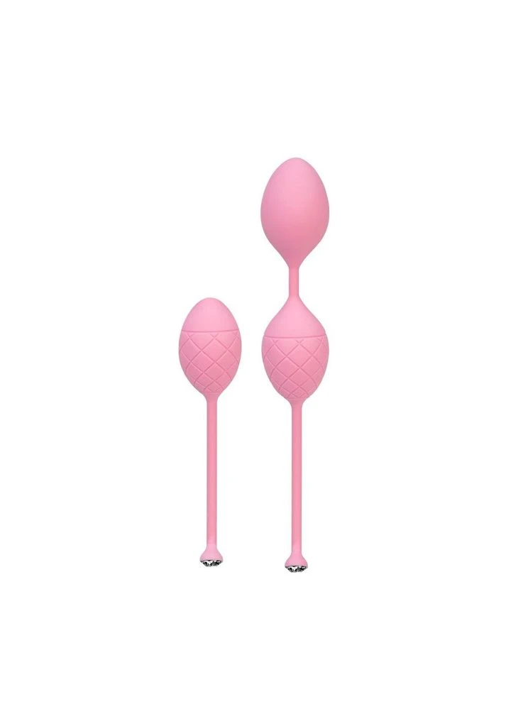 Набор вагинальных шариков со смещенным центром тяжести Pillow Talk Frisky Pleasure Balls Pink MULTISHOP BMS Factory (388507356)