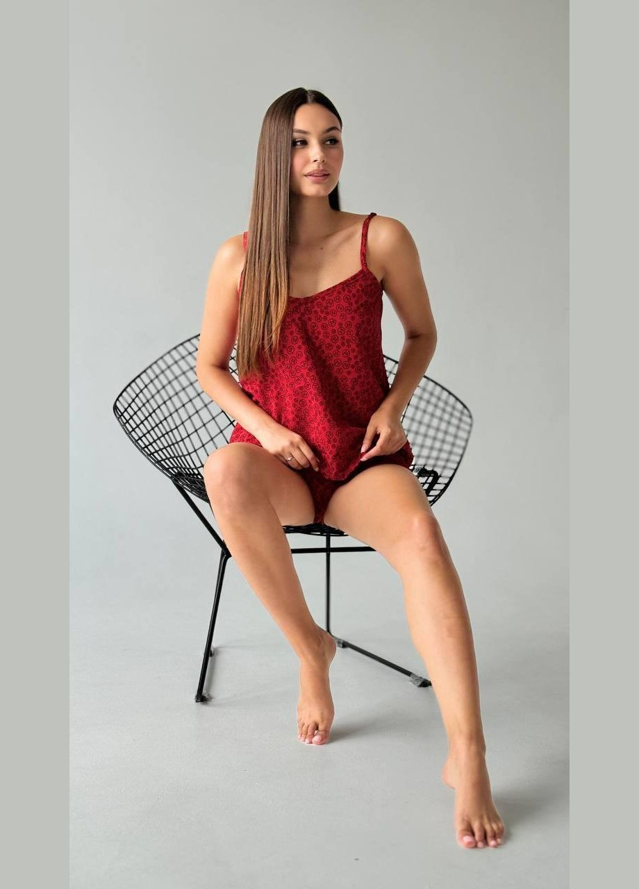 Красная пижамный комплект No Brand