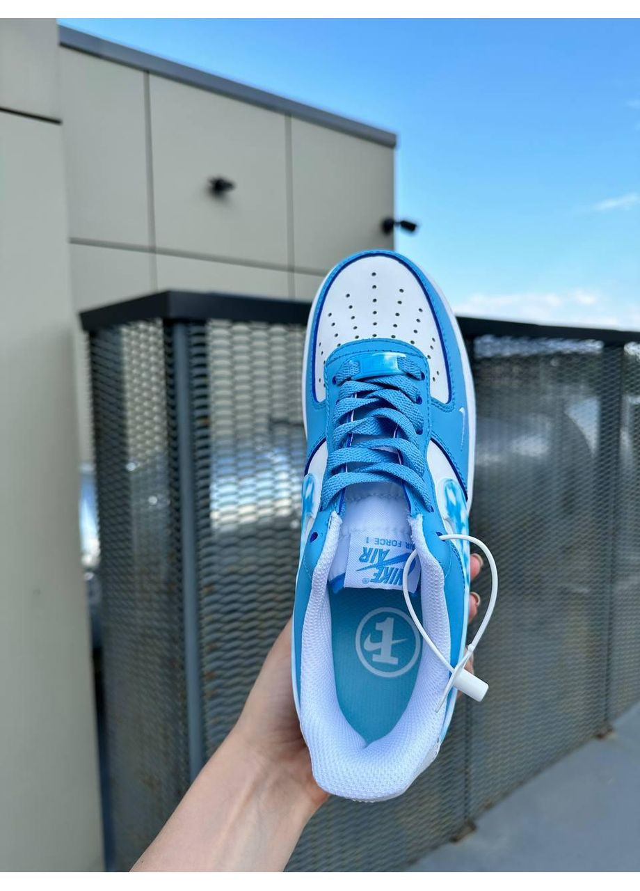 Білі Осінні кросівки чоловічі nike air force 1 07 lx nail art celestine найк аір форс 1 преміум No Brand