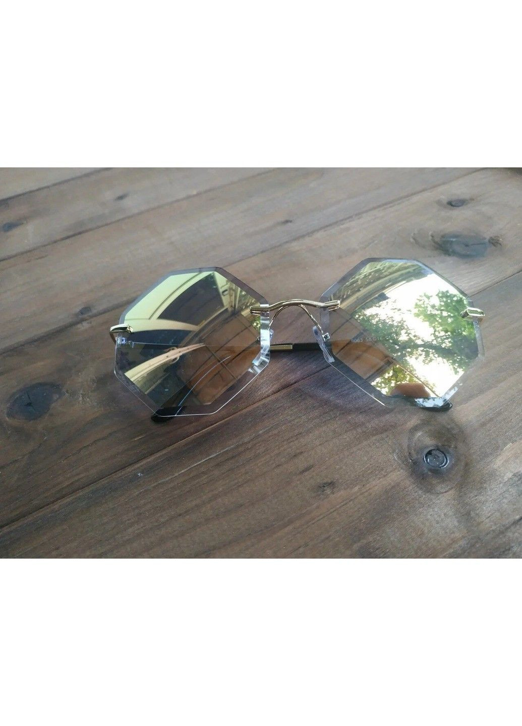 Женские солнцезащитные очки 9063-145 BR-S (291984192)