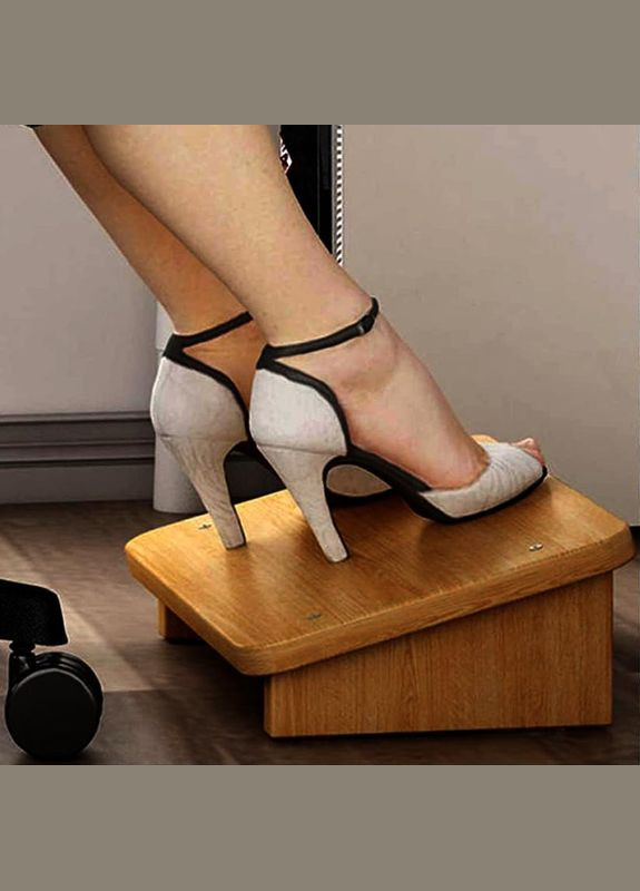 Подставка для ног из дерева Вестон сиена (ПНГ-002105) No Brand (328414269)