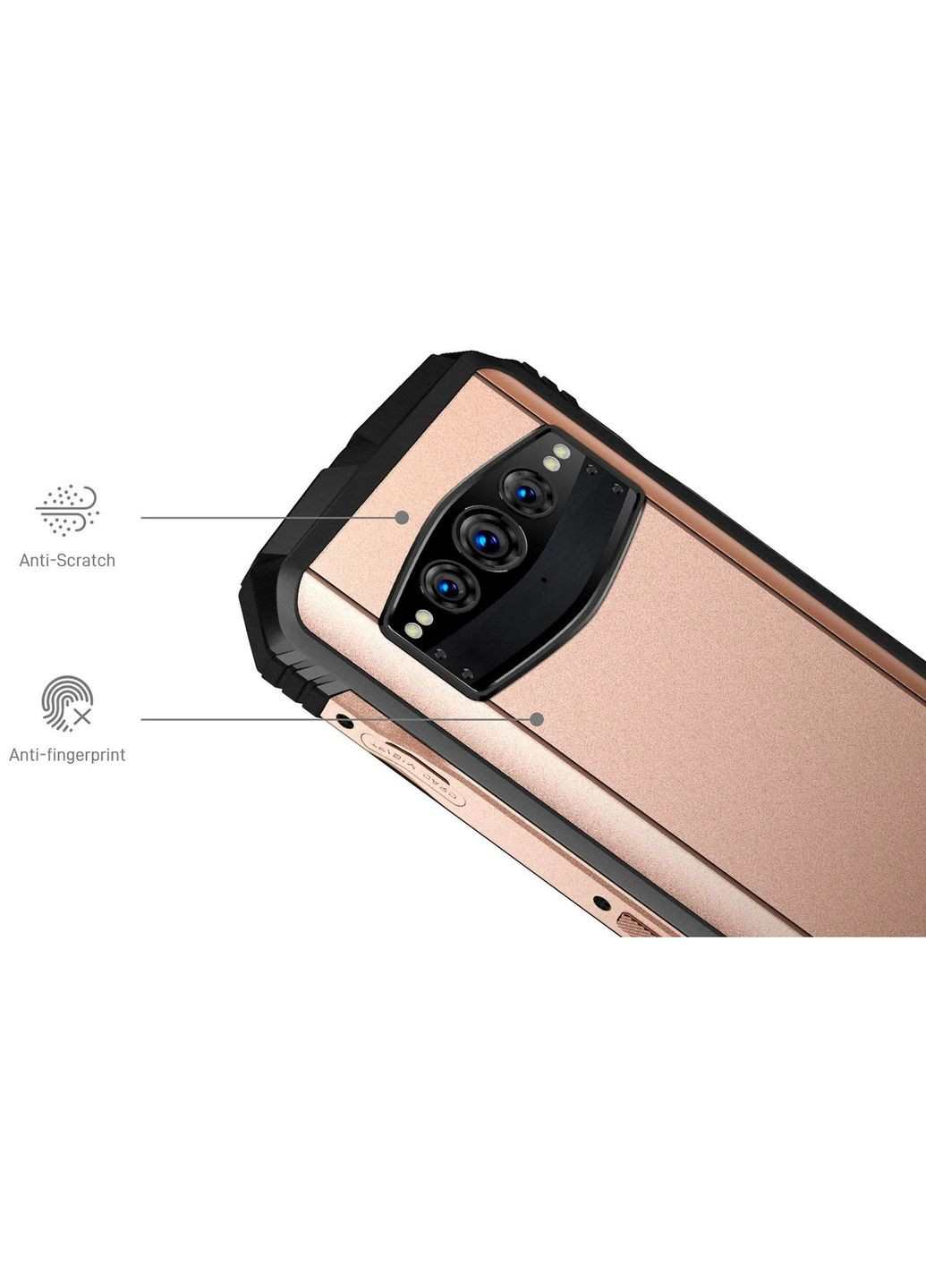 Смартфон V30T 12/256 GB Rose Gold (розовое золото) Doogee (323111670)