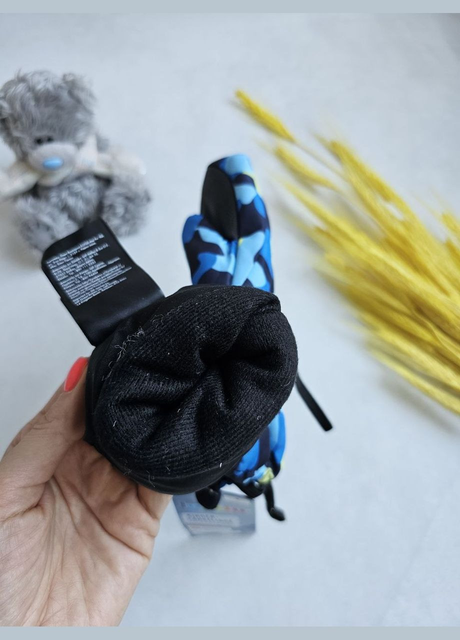 дутые варежки перчатки зимние детские ❄️Детские перчатки термо❄️Рукавицы детские непромокаемые Lupilu Краги (305211216)