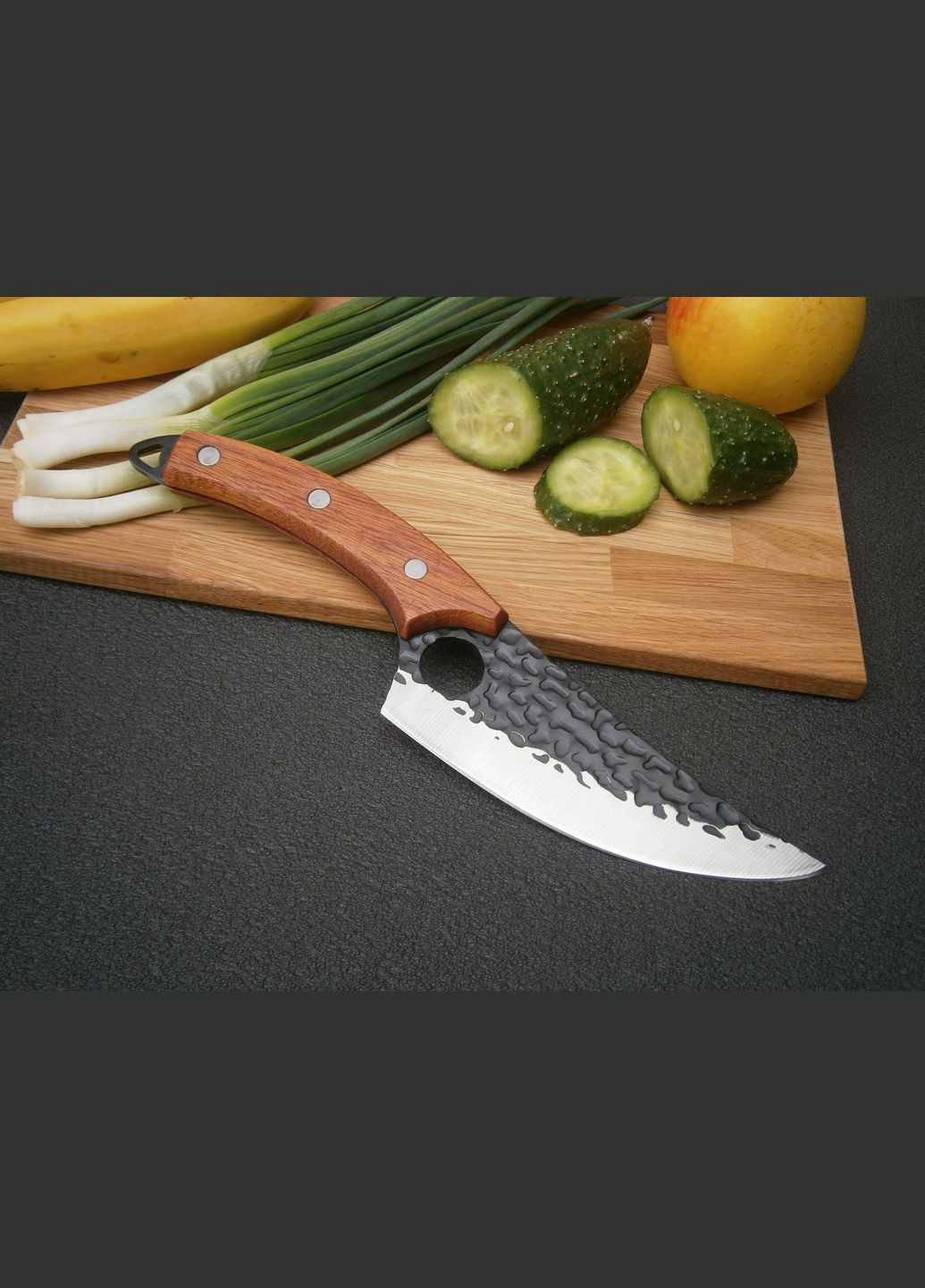 Нож поварский Шеф Sonmelony RT-34 Fultang 27см No Brand (323161528)