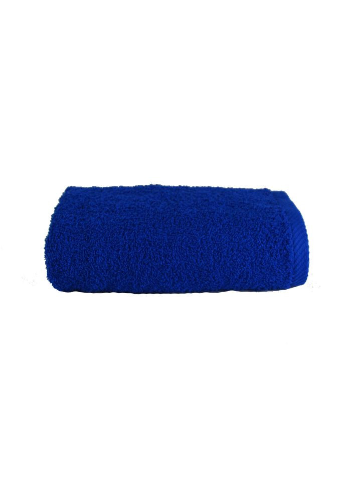 GM Textile рушник для обличчя махровий 50х90см 400г/м2 (синій) комбінований виробництво -