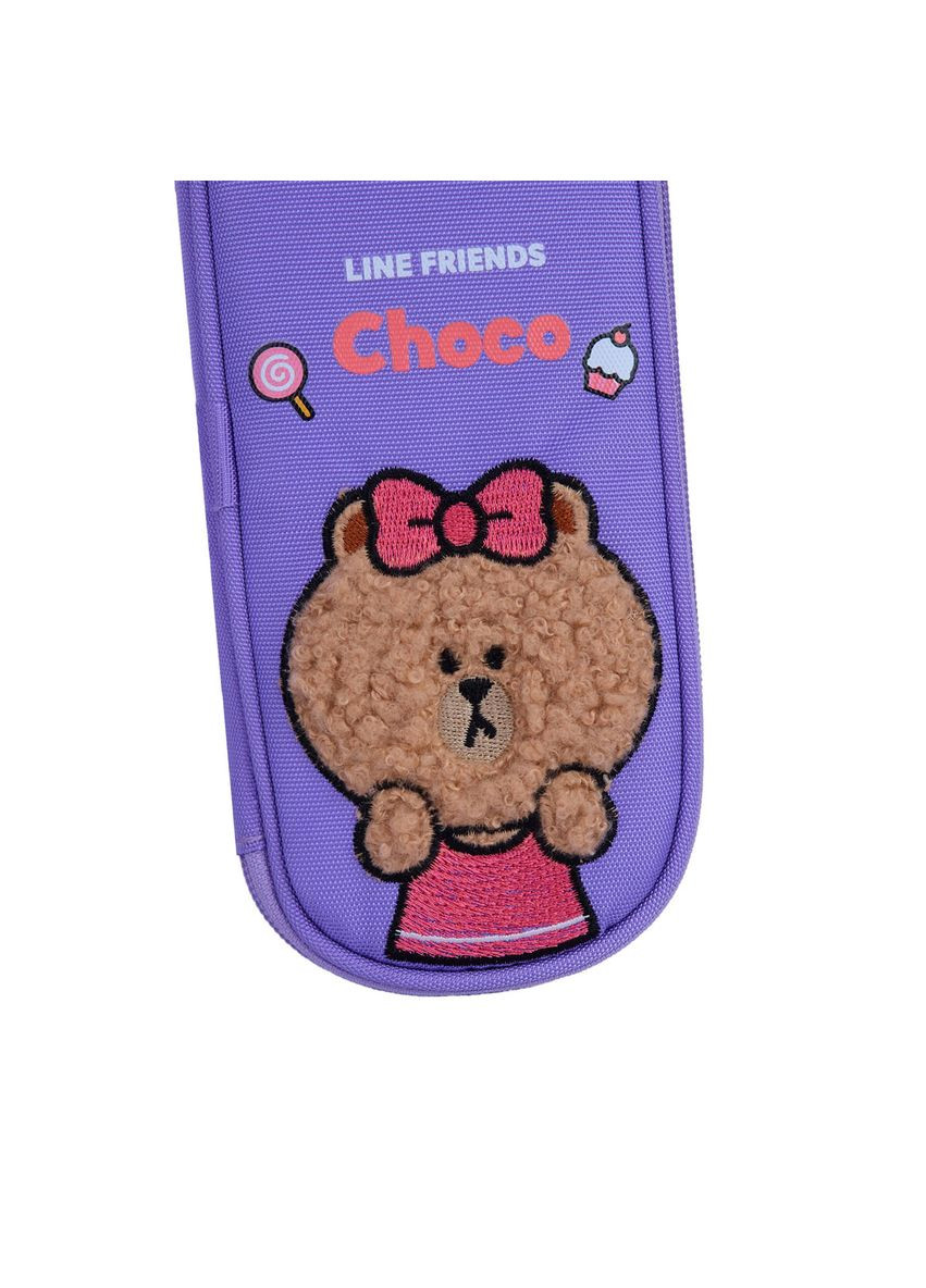 Пенал м'який PH-30 Line Friends Pretty Choco Yes (332653893)
