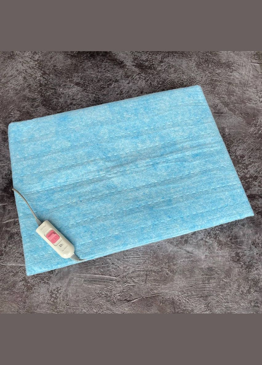 Электропростынь однотонная Байка Турция 120x155 см 55209 голубая Boyrali (364104905)