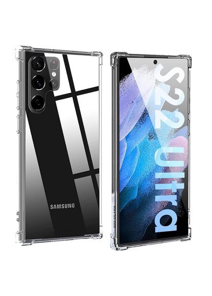 Чехол для мобильного телефона Anti-Shock Samsung Galaxy S22 Ultra 5G SM-S908 Clear (708900) BeCover Anti-Shock Samsung Galaxy S22 Ultra 5G SM-S908 Cle (366067648)