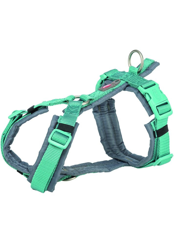 Шлея Premium трекінгова для собак M 53–64 см 20 мм аква-графіт Trixie (365287923)