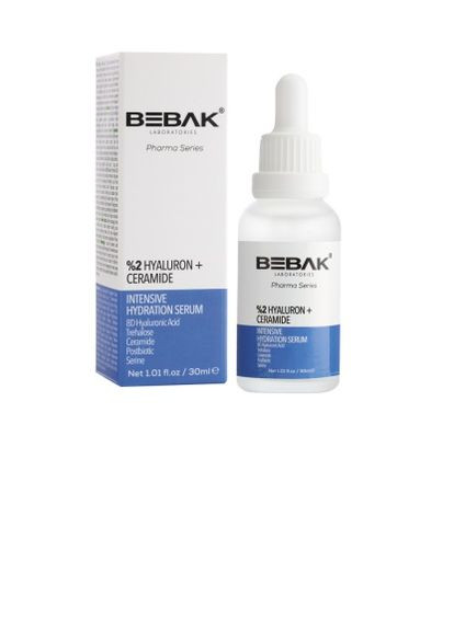 Інтенсивно зволожуюча сироватка для обличчя з гіалуроновою кислотою Pharma, 30 мл Bebak (278648345)