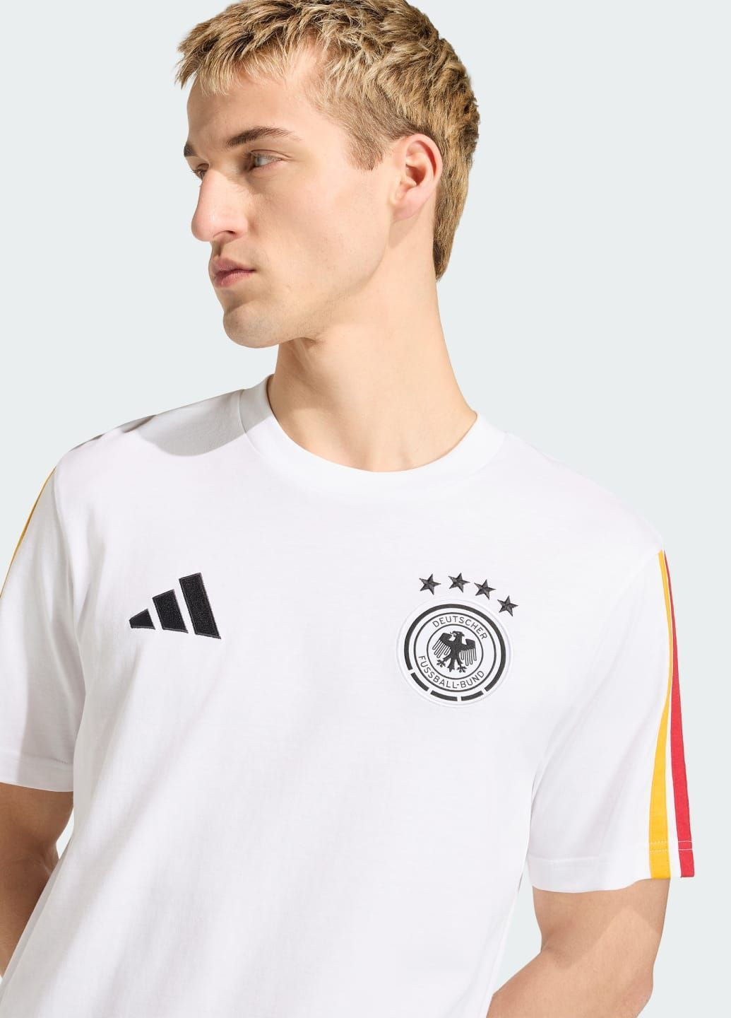 Біла футболка germany dna adidas