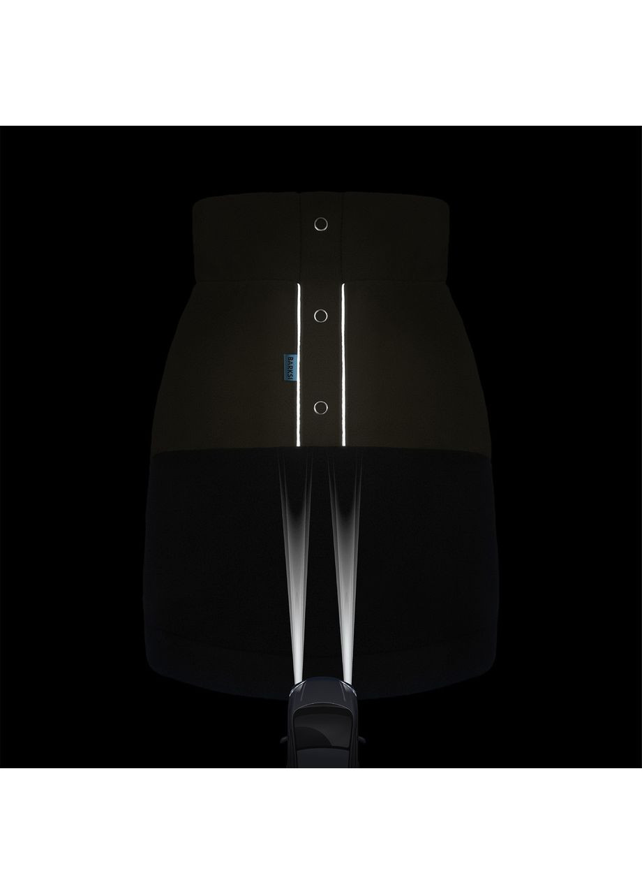 Флісова кофта для собак TM Textile Оливковий/Чорний Barksi (370549739)