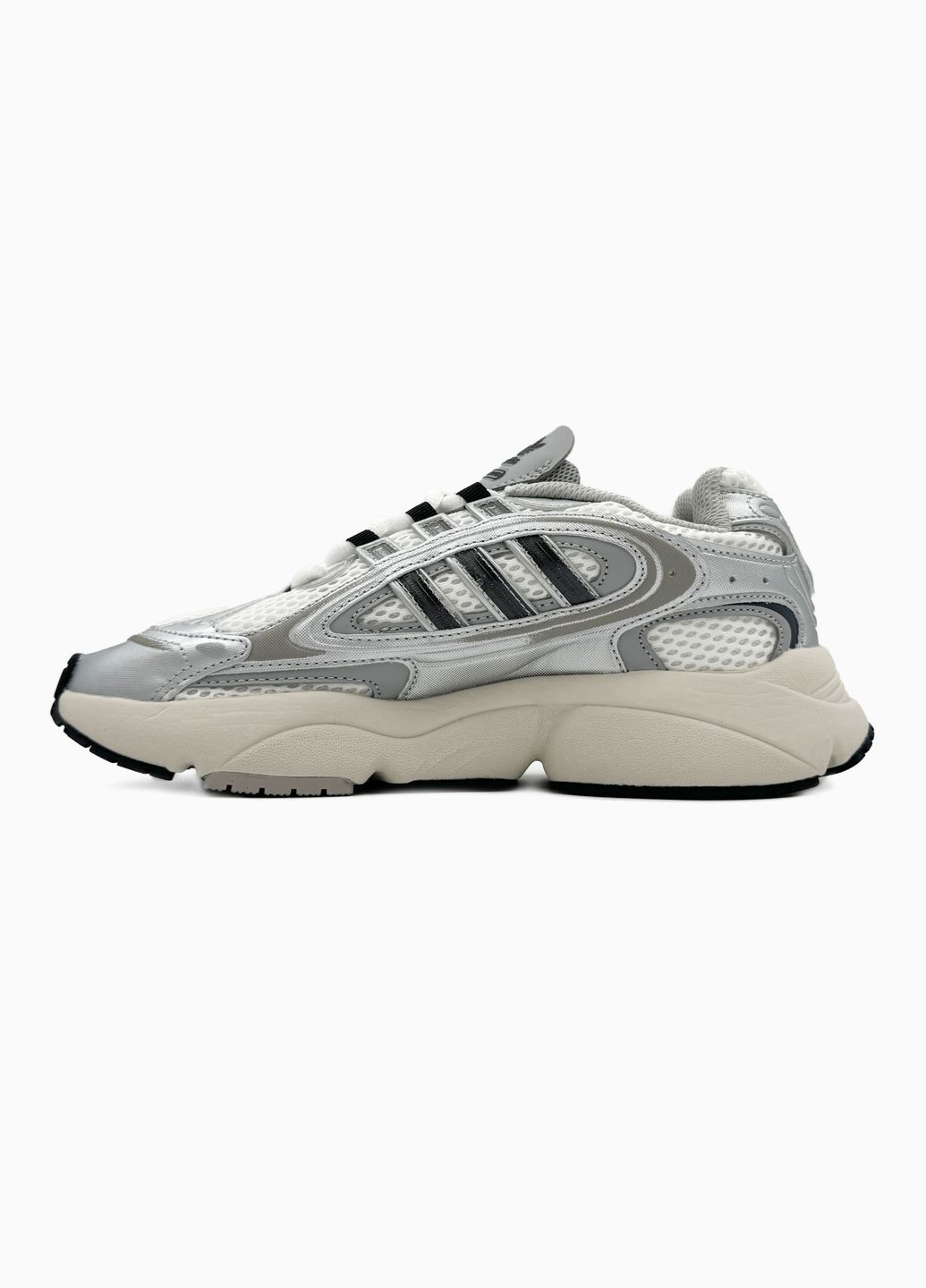Кроссовки женские и мужские Adidas Ozmillen gray | Озмиллен серые No Brand серые демисезоны (316507763)