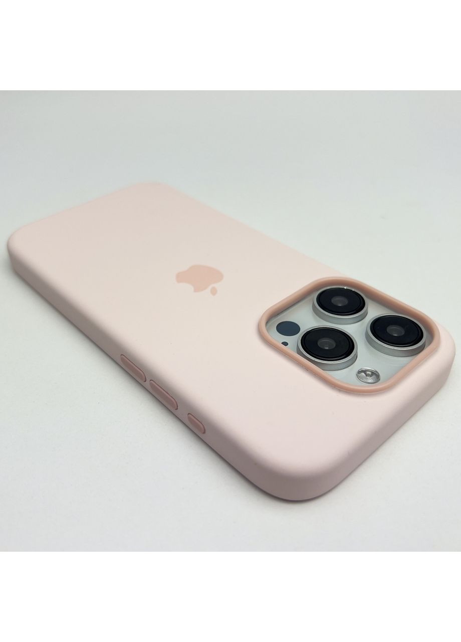 Чехол на 15 PRO Silicone Case Magsafe Full open camera магнитный для айфона 15 О Dusty pink No Brand (369137622)