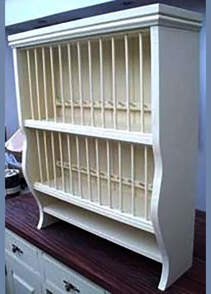 Полиця для тарілок та блюд Кірінія зефір (СШП-002620) No Brand (327850482)