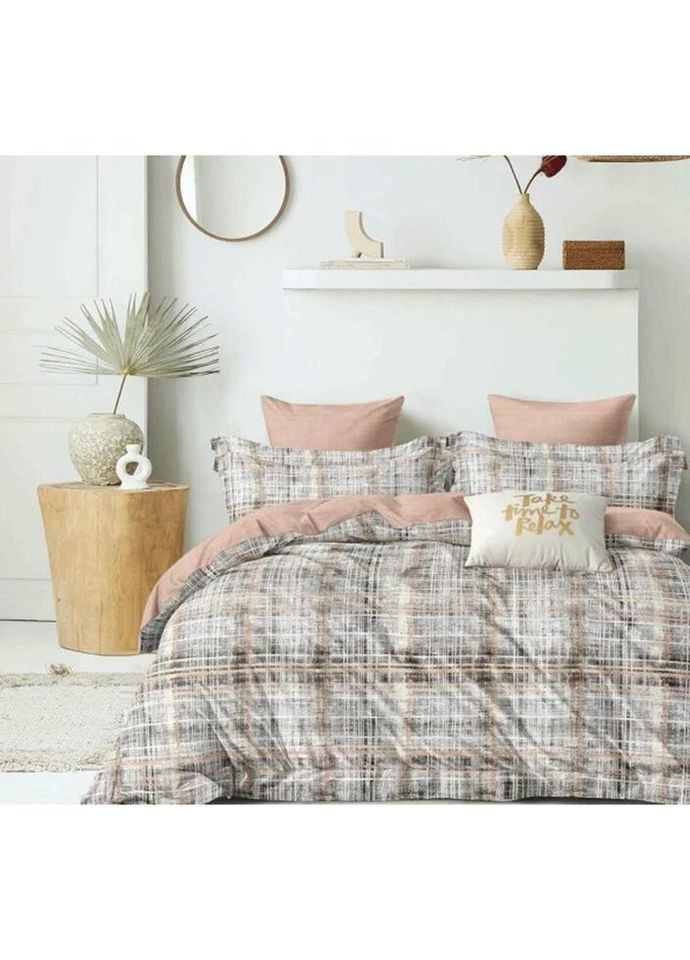 Постільна білизна сімейна Ранфорс 24316-S 210х143х2 см Viluta (336327757)