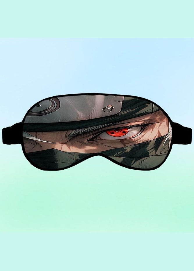 Маска для сну Аніме Наруто #0013 чорна No Brand (315045924)