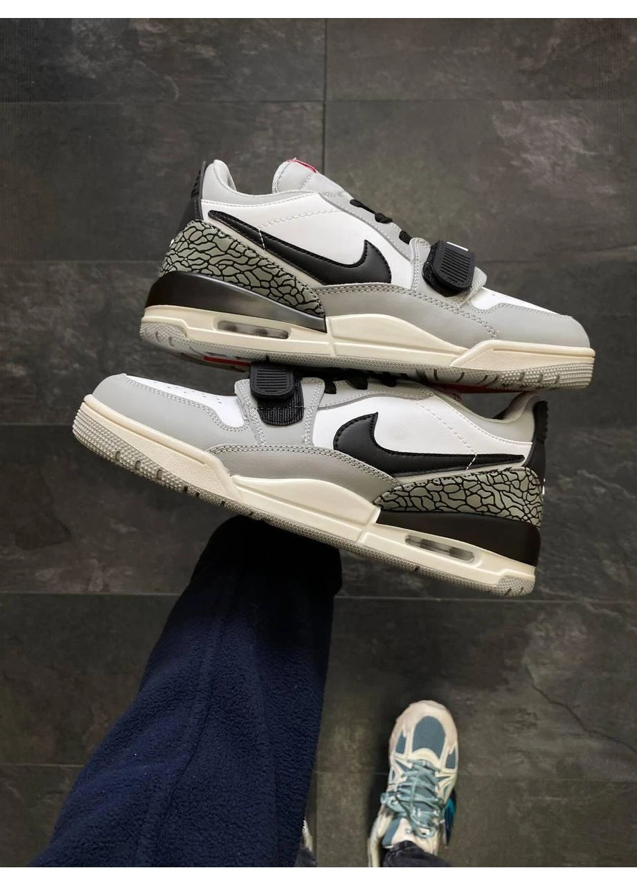 Комбіновані літні кросівки nike air jordan legacy 312 low найк аір джордан No Brand